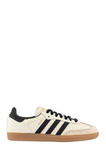 Adidas Samba OG Trainers Cream White Black Sand Strata