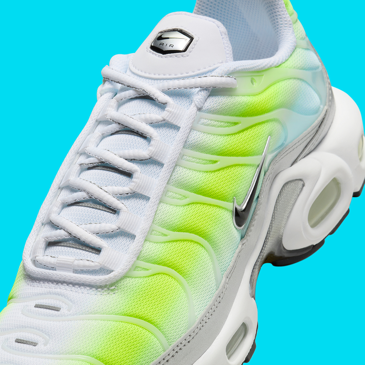 Nike Air Max Plus Silver Neon Aquarius Blue Hj9574 100 2