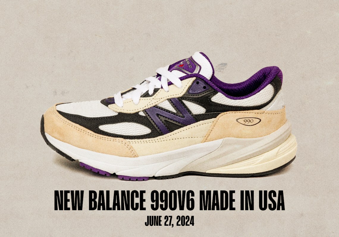 Best Sneaker Releases June 23 June 29 2024 New Balance 990v6