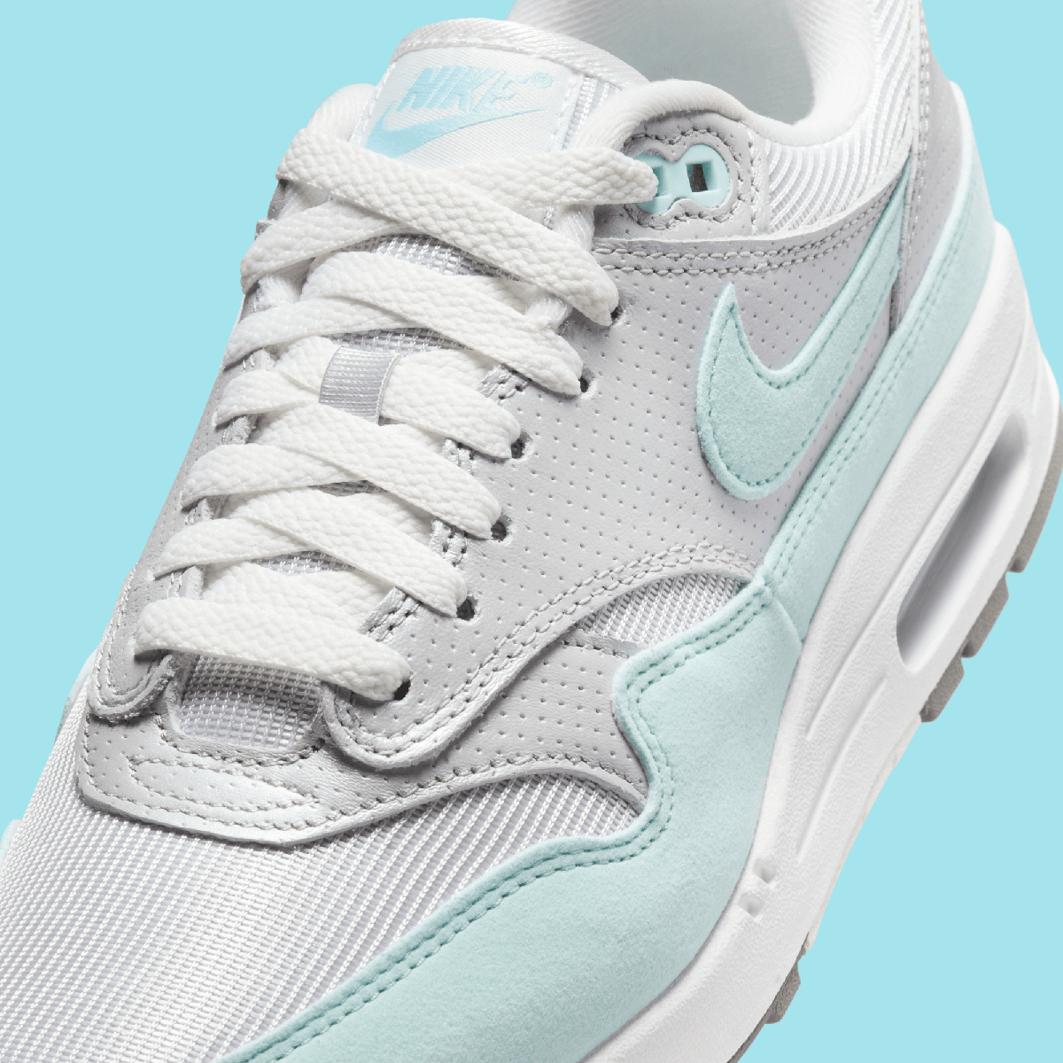 Nike Air Max 1 Metallic Platinum Flat Pewter Glacier Blue Hf5387 002 8