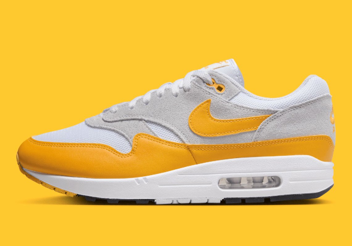 Nike Air Max 1 White University Gold Pure Platinum Fz5808 100 4