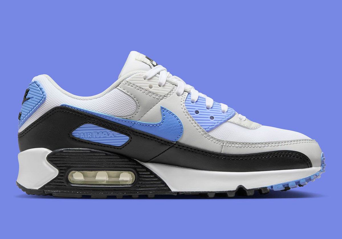 Nike Air Max 90 White Black Light Blue Dh8010 106 4