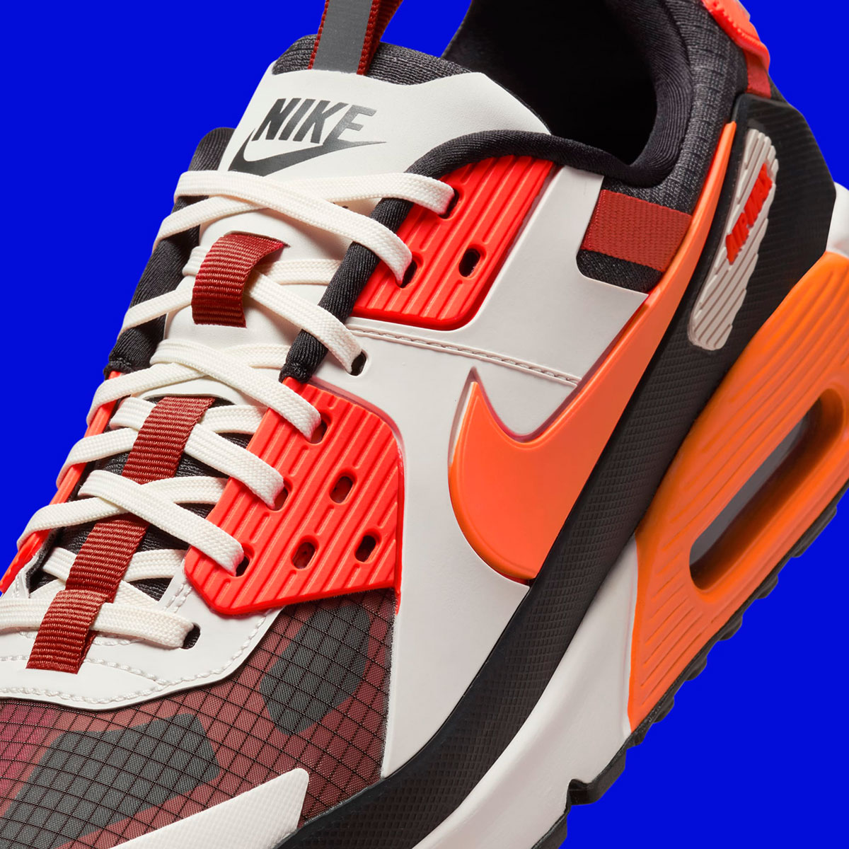 Nike Air Max 90 Draft Phantom Dark Smoke Grey Safety Orange Fb2877 004 6