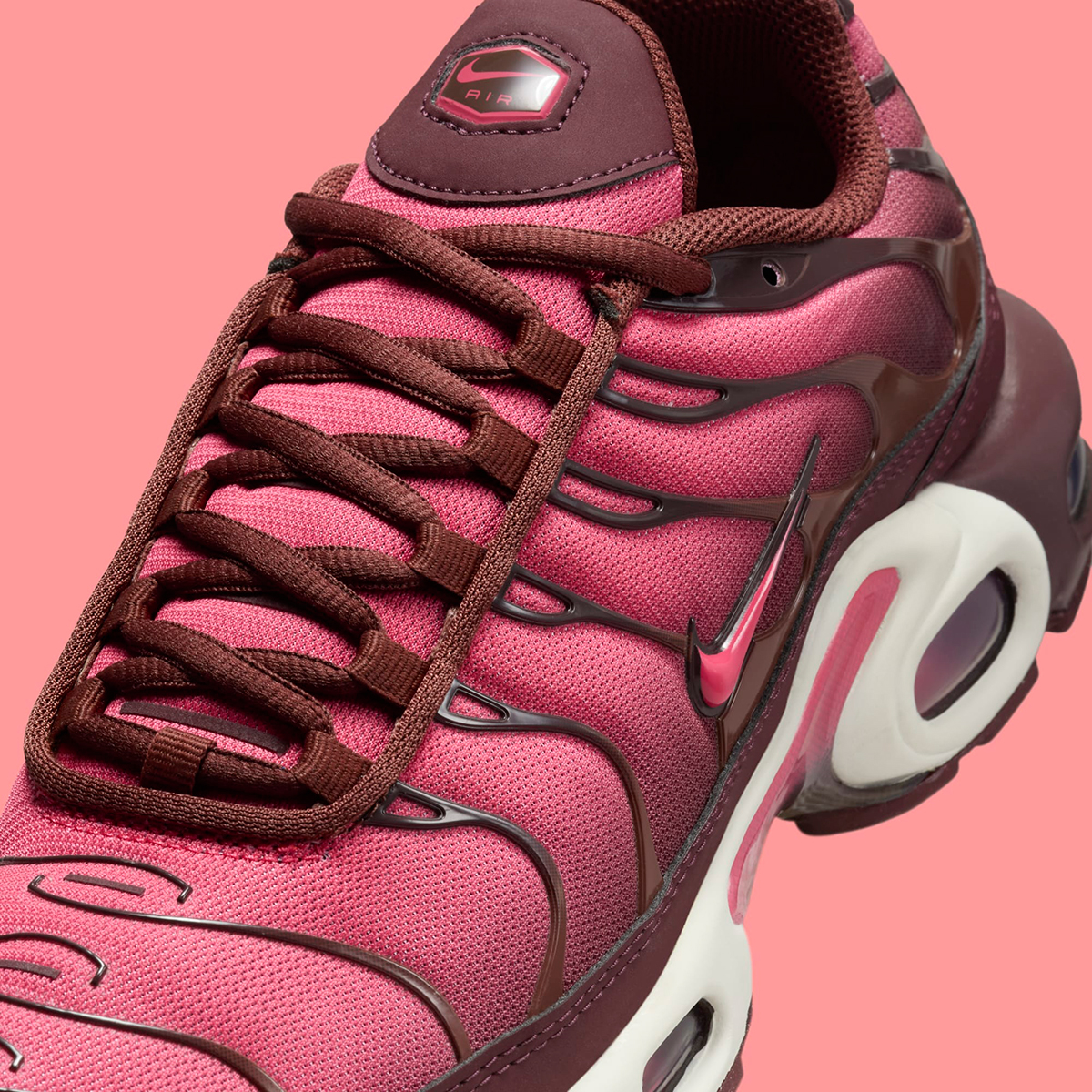 Nike Air Max Plus Burgundy Crush Aster Pink Sail Hq4048 600 2