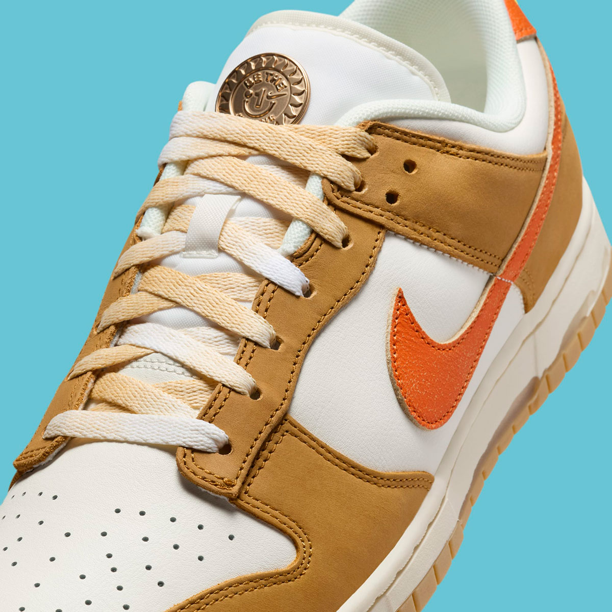 Nike Dunk Low Sail Coconut Milk Wheat Safety Orange Hm3729 181 7