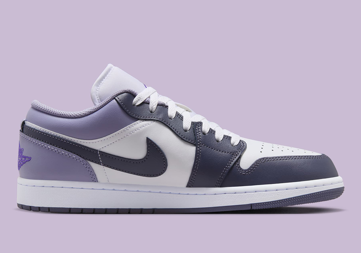 Air Jordan 1 Low Purple White 553558 145 6