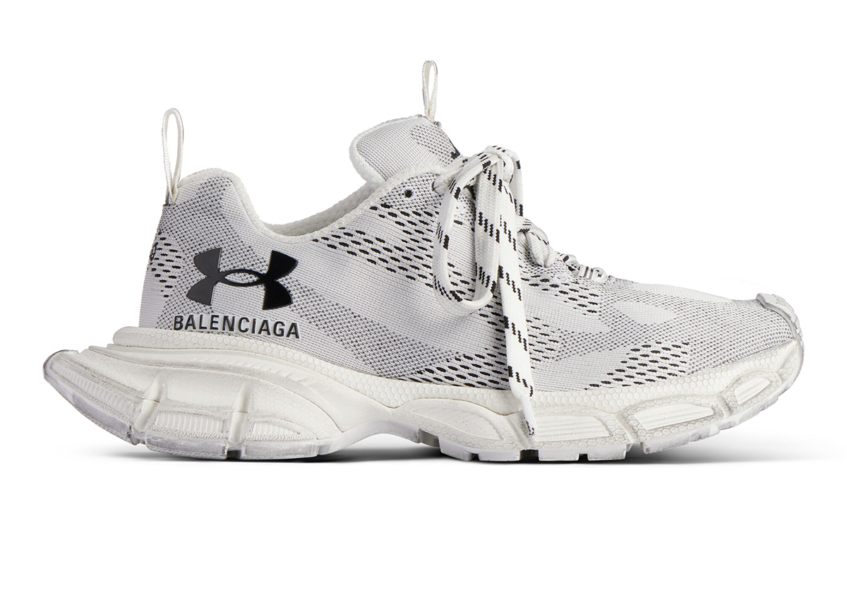 Balenciaga Under Armour 3xl Knit Sneaker White 6