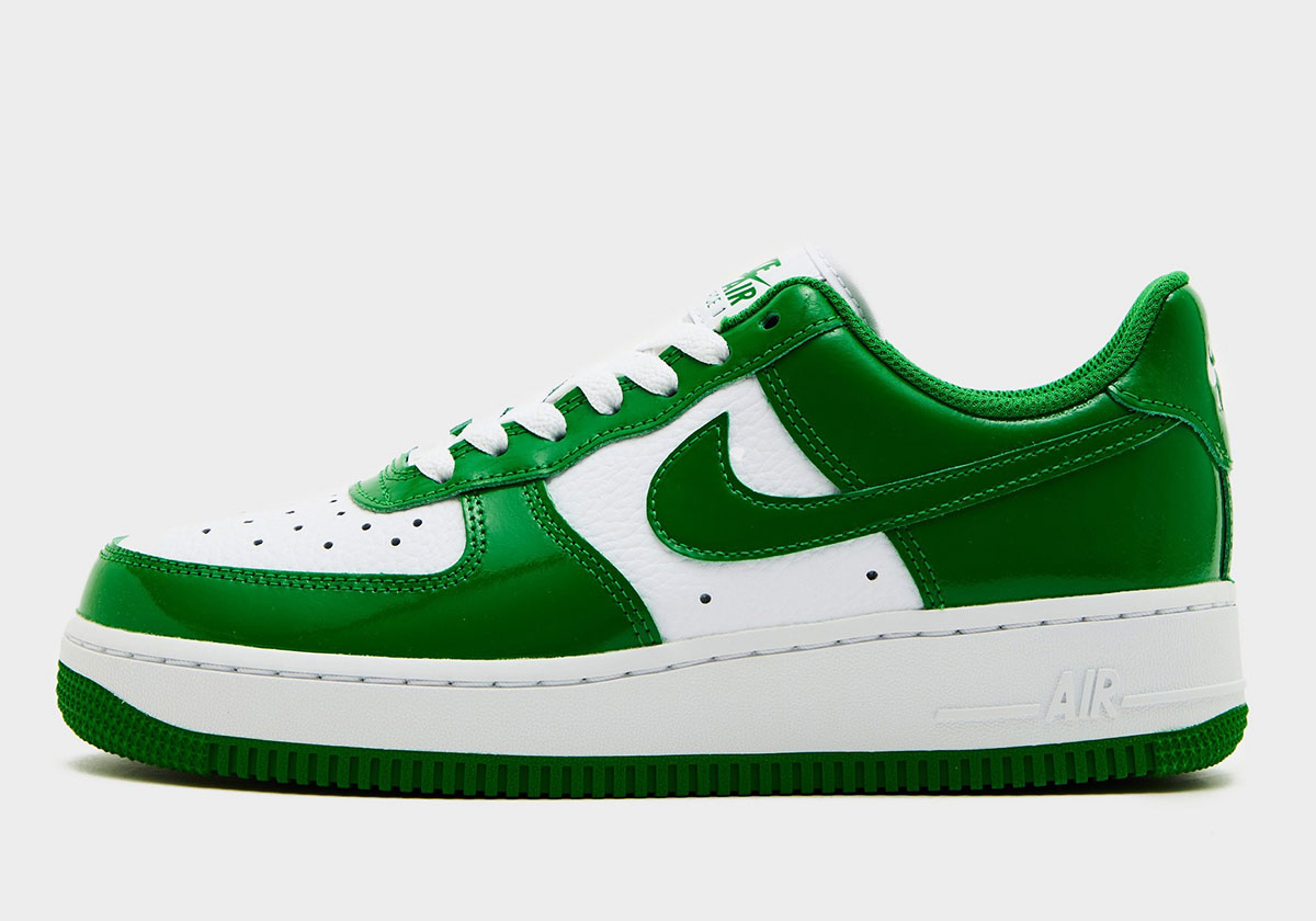 Nike Air Force 1 Low Green Patent 4