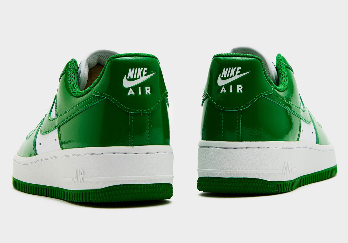 Nike Air Force 1 Low Green Patent 5