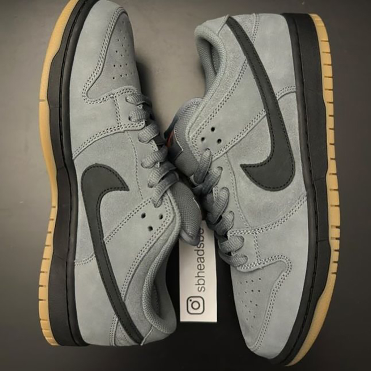 Nike Sb Dunk Low Iso Orange Label Carbon Grey 2025 5