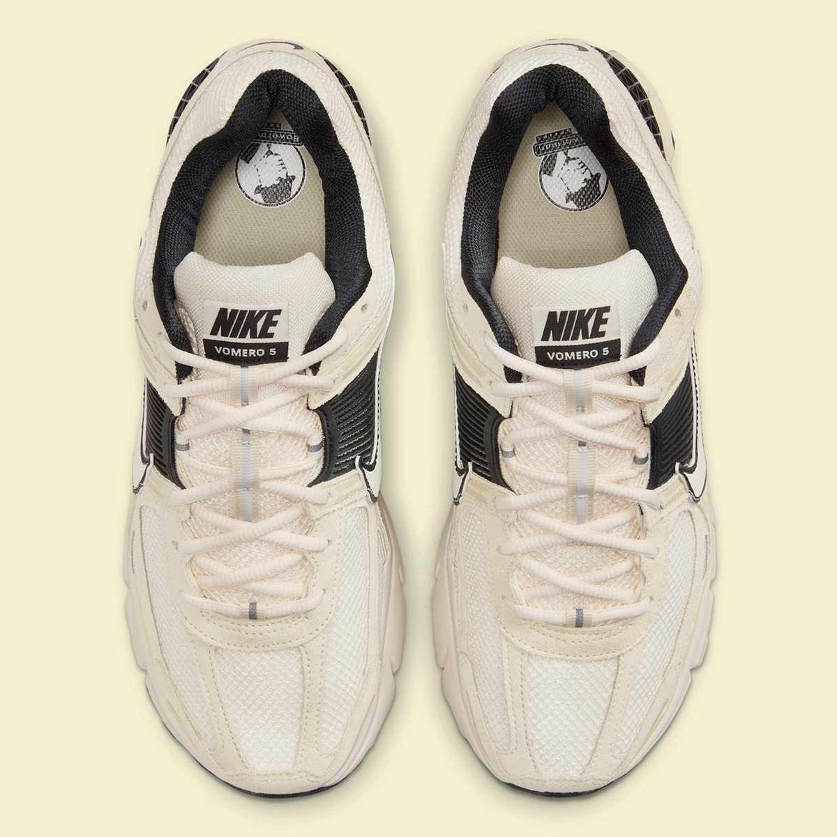 Nike Zoom Vomero 5 Alabaster Pale Ivory Black White Hf1553 701 2