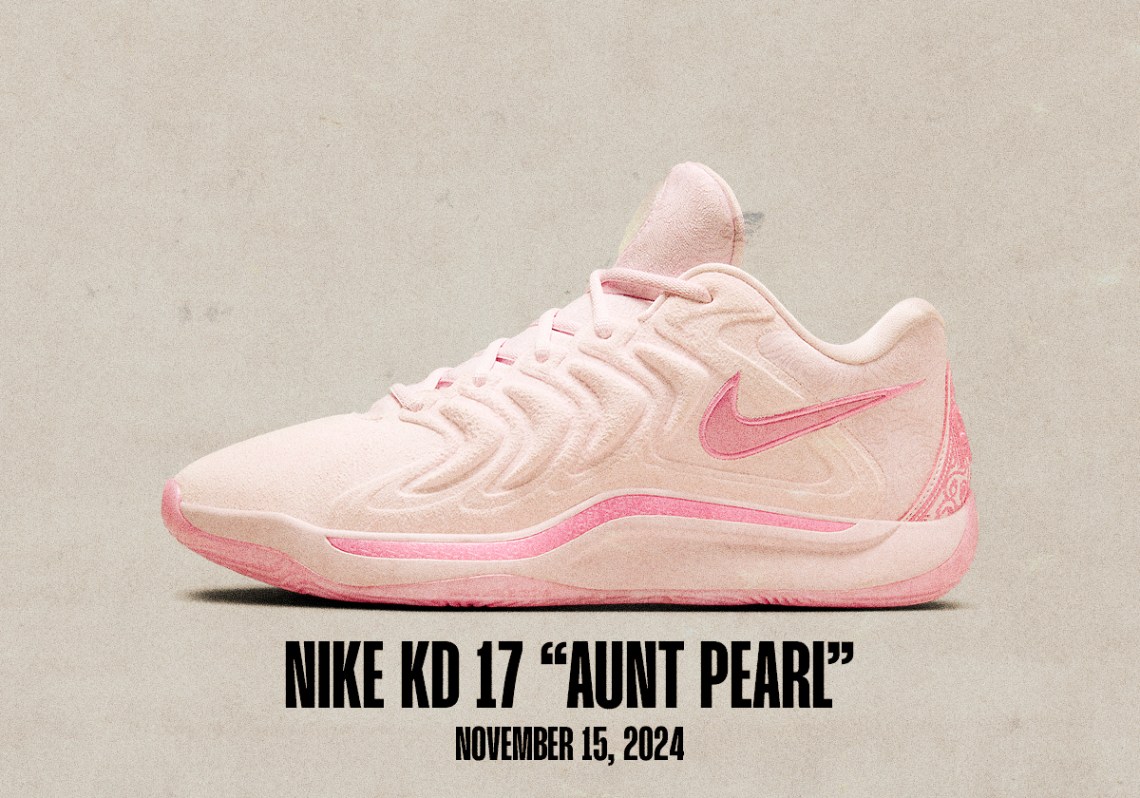 Sneaker Releases November 10 November 16 Nike Kd 17 Aunt Pearl