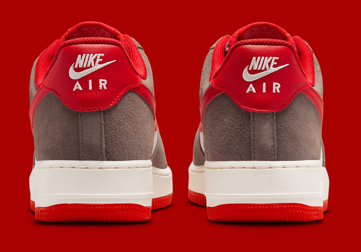 Nike Air Force 1 Low Brown Red Fq8714 201 4