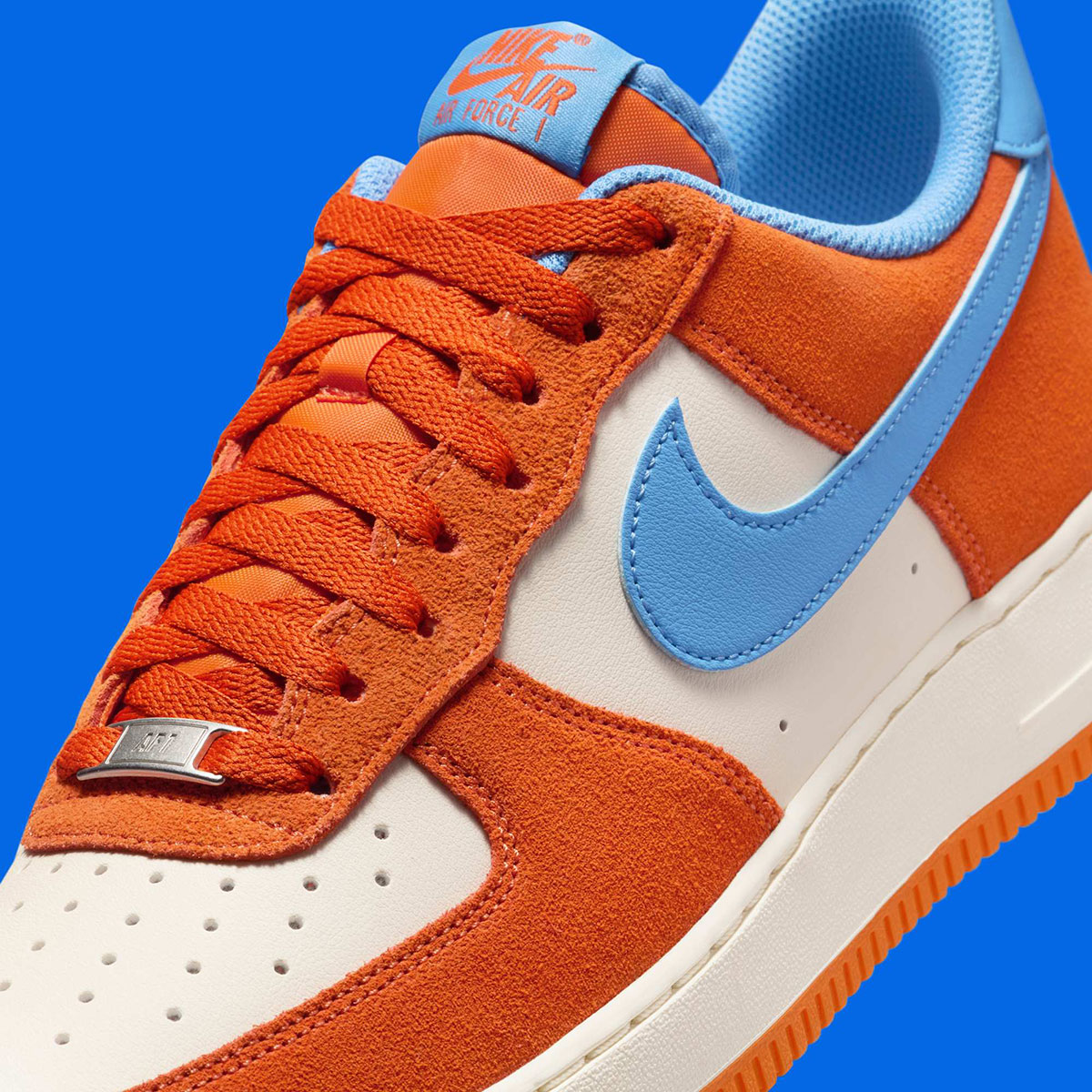 Nike Air Force 1 Low Safety Orange University Blue Fq8714 800 4