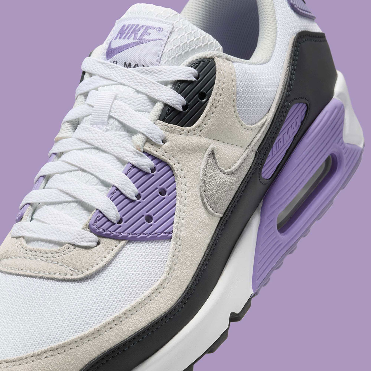 Nike Air Max 90 Light Smoke Grey Dusty Amethyst Dm0029 114 1