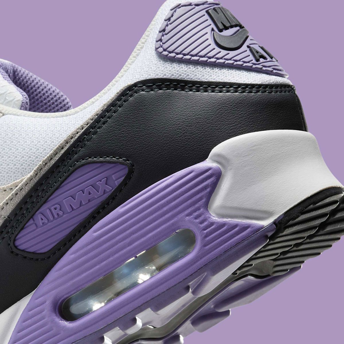 Nike Air Max 90 Light Smoke Grey Dusty Amethyst Dm0029 114 6