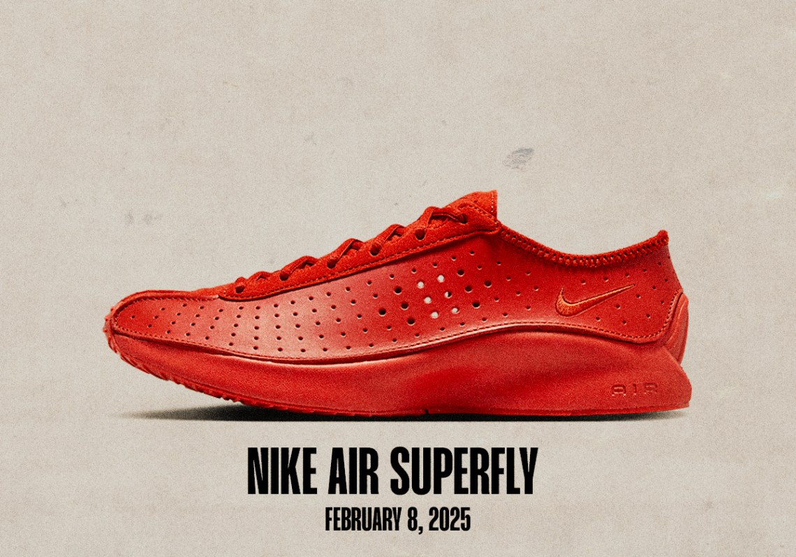 Sneaker Releases February 2 February 8 2025 Nike Air Superfly Red