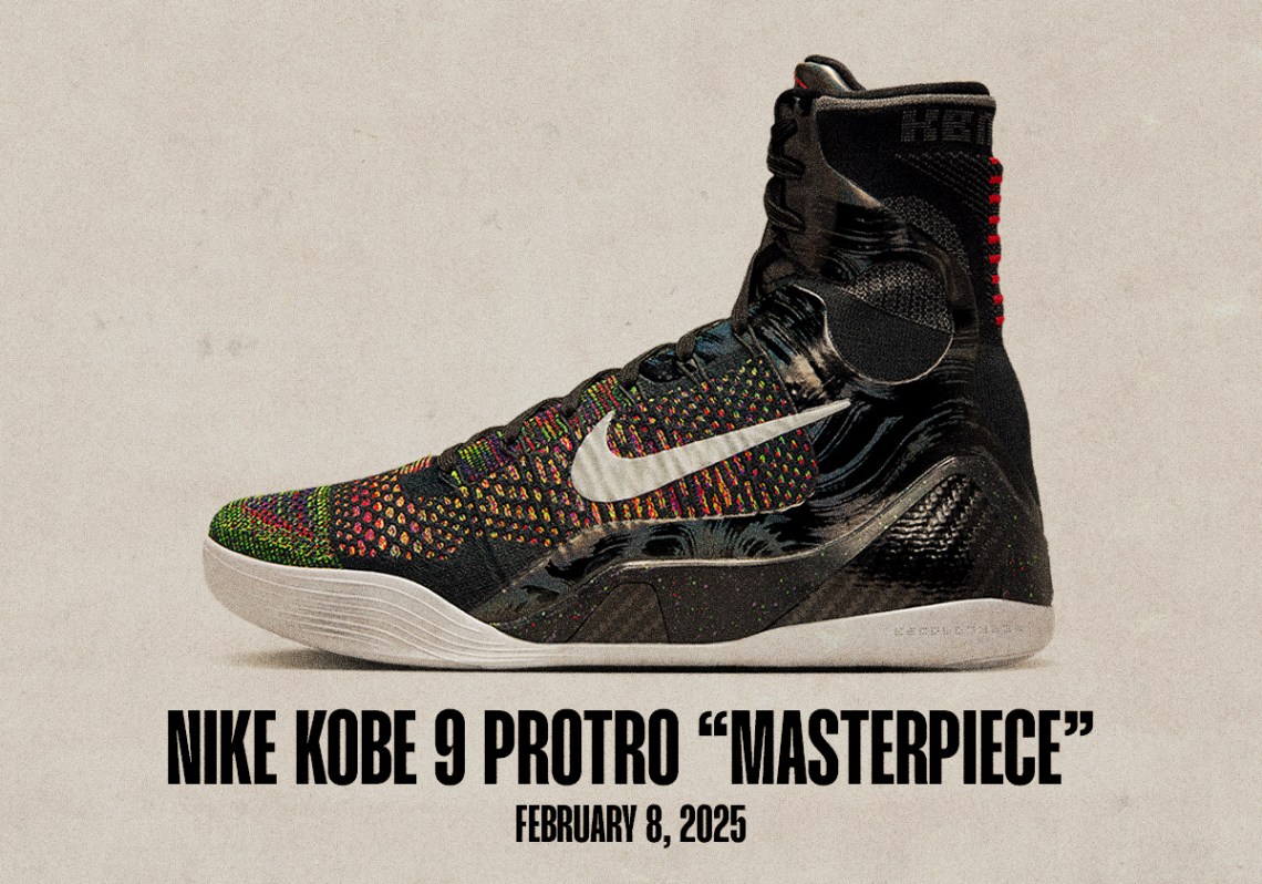 Sneaker Releases February 2 February 8 2025 Nike Kobe 9 Protro Masterpiece