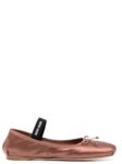 Miu Miu satin ballet flats