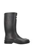 Chanel Rubber Rain Boots Black
