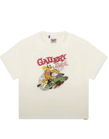 Gallery Dept. Rally Tee, Light Archival White