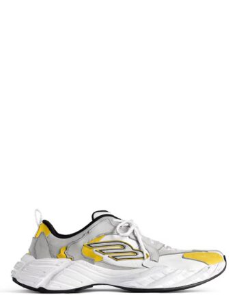 Balenciaga Men’s Monday shoe in Grey/White/Yellow/Black