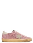 Golden Goose Super-Star in nubuck with Swarovski crystals