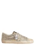 Golden Goose Super-Star in nubuck with Swarovski crystals