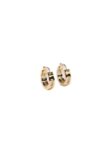 Miu Miu small hoop earrings with logo