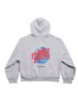 Balenciaga Planet Earth Zip-up Hoodie in Archetype-fleece