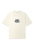 AMI Paris logo-patch T-shirt