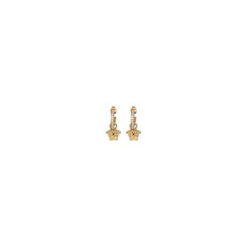 Versace Gold Metal Earrings