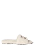 Miu Miu shearling slides