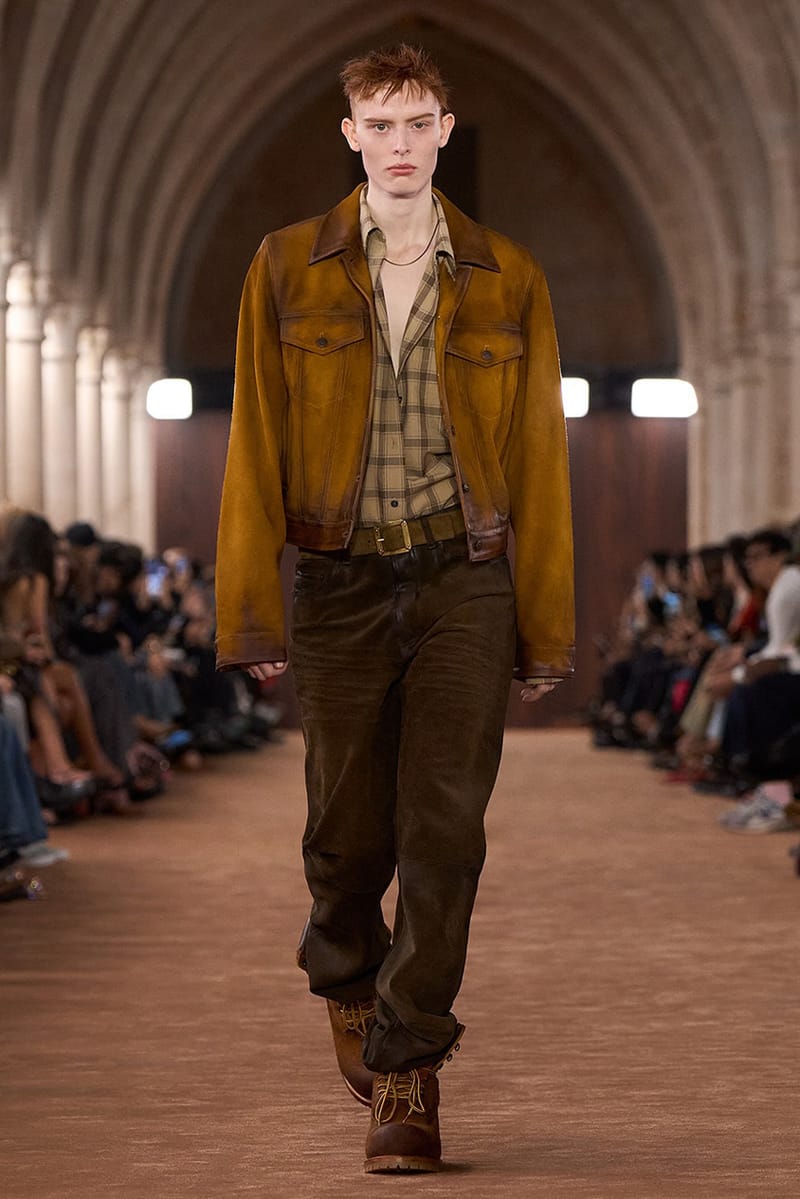 Acne Studios Goes To Work on Timberland's 6-Inch Boot collab collaboration paris fashion week runway ss26 robyn yung lean six in boots workwear release info price 