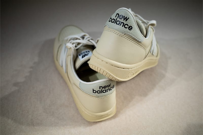 Closer Look at the AURALEE x New Balance T500 FW25 Collaboration tennis shoe brown lime green japanese release date store list