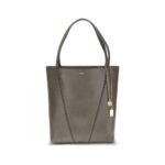 Chloé Gray Calf Leather Bos Taurus Shoulder Bag