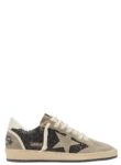 Golden Goose Wmns Ball Star 'Taupe Black Glitter