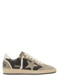 Golden Goose Wmns Ball Star 'Taupe Black Glitter