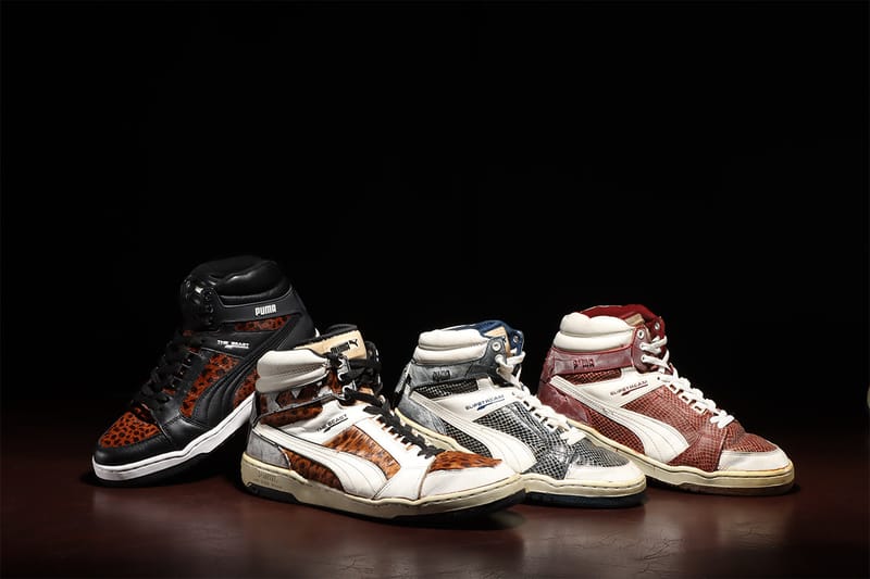 puma archive sneakers footwear hypebeast twenty 20 list king clyde suede california cali rs slipstream trinomic cell mostro speedcat collaborations iconic bape nigo ronnie fieg football basketball motorsport
