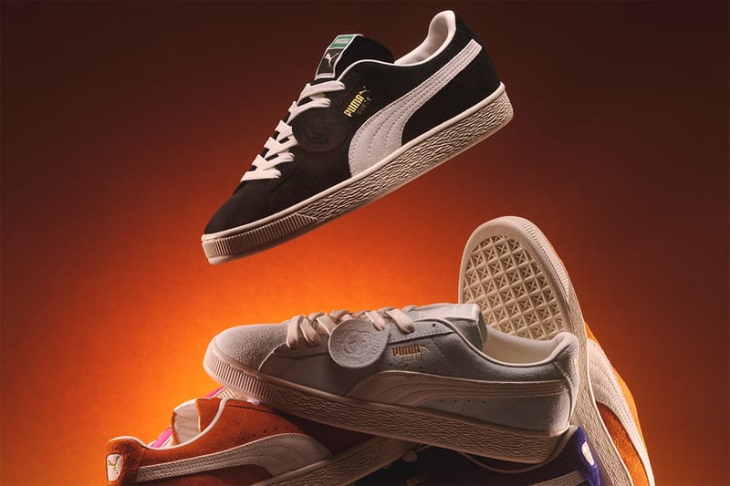 puma archive sneakers footwear hypebeast twenty 20 list king clyde suede california cali rs slipstream trinomic cell mostro speedcat collaborations iconic bape nigo ronnie fieg football basketball motorsport