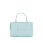 Bottega Veneta Blue Lamb Leather Tote Bag
