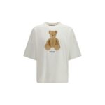 Palm Angels White Cotton T-Shirt