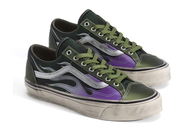 Best Sneaker Releases March 2026 Week 5 Vans Old Skool LX Archive Flame Pack Melitta Baumeister Nike Vomero Premium Pegasus Premium New Balance 5030 Magic Blue Electric Indigo Y-3 F50 TUNIT Beast Pack Versace Onitsuka Tiger Converse SHAI 001 Camo New Balance MADE in USA 993 Taro Team Red Virgil Abloh Archive Air Jordan 1 High OG fragment design Nike Air Liquid Max Pharrell adidas VIRGINIA Vario Flat Earther