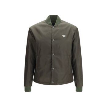 Prada Bicolor Nylon Bomber