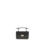 Valentino Garavani Black Lamb Ovis Aries Aries Handbag