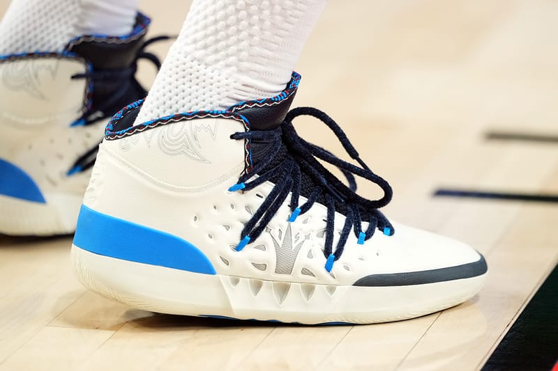 NBA and WNBA Signature Shoe List 2026 Aaron Gordon 361 AG 6 A’ja Wilson Nike A’Two Andrew Wiggins Peak AW4 Angel Reese Reebok Angel Reese 1 Anthony Edwards adidas Anthony Edwards 2 Austin Reaves Rigorer AR3 Breanna Stewart PUMA Stewie 5 Damian Lillard adidas Dame X De’Aaron Fox Under Armour Curry Fox 2 Devin Booker Nike BOOK 2 Donovan Mitchell adidas D.O.N. Issue #7 Giannis Antetokounmpo Nike Zoom Freak 8 Ja Morant Nike Ja 3 Jacy Sheldon Holo JS:01 James Harden adidas Harden Vol. 10 Jaylen Brown 741 Performance Rover Jayson Tatum Jordan Tatum 4 Jimmy Butler Li-Ning JB4 Joel Embiid Skechers SKX JE1 JuJu Watkins Nike LeBron NXXT Gen by JuJu Kawhi Leonard New Balance KAWHI V Kevin Durant Nike KD19 Klay Thompson ANTA KT 11 Kyrie Irving ANTA KAI 3 LaMelo Ball PUMA MB.05 LeBron James Nike LeBron 23 Luka Dončić Jordan Luka 5 Nikola Jokić 361 Joker 2 Sabrina Ionescu Nike Sabrina 4 Scoot Henderson PUMA Scoot Zeros III Shai Gilgeous-Alexander Converse SHAI 001 Lux Stephen Curry Under Armour Curry 13 Tyrese Haliburton PUMA Hali 1