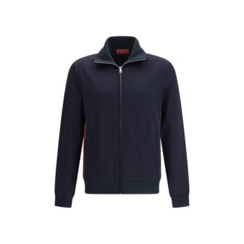 Gucci Blue Polyester Shell Jacket