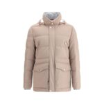Brunello Cucinelli Beige Cashmere Full-Length Jacket