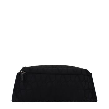 Valentino Garavani Black Fabric Backpack
