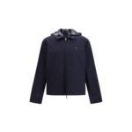 Burberry Blue Polyester Rain Coat